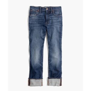MADEWELL ☆ High-Rise Slim Boyjean